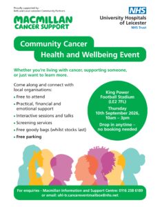 Macmillan Cancer Support Poster